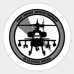 AH-64 Apache Sticker